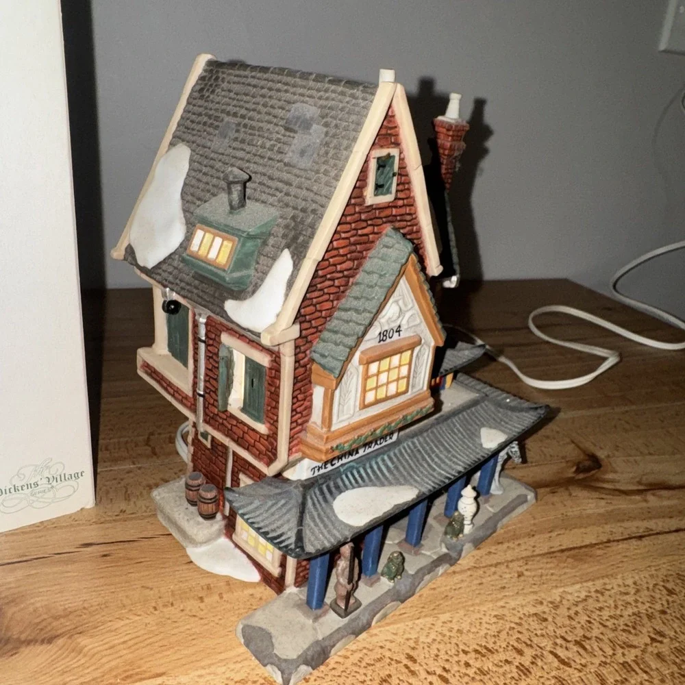Department 56 Dickens Village Series - The China Trader #56.58447 Christmas